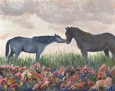 Sharing Air - by Kelly Logan